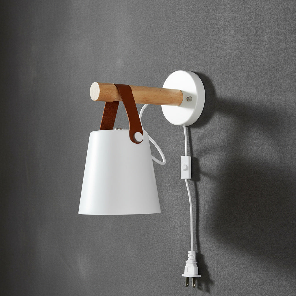 Nordic Wooden Wall Sconces - Elegant Design & Versatile Installation Options 11