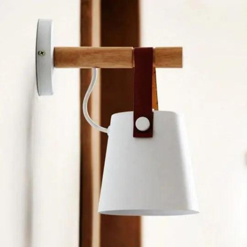 Nordic Wooden Wall Sconces - Elegant Design & Versatile Installation Options 7