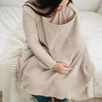 Nursing Cover with Adjustable Neck Strap Breathable Full Coverage