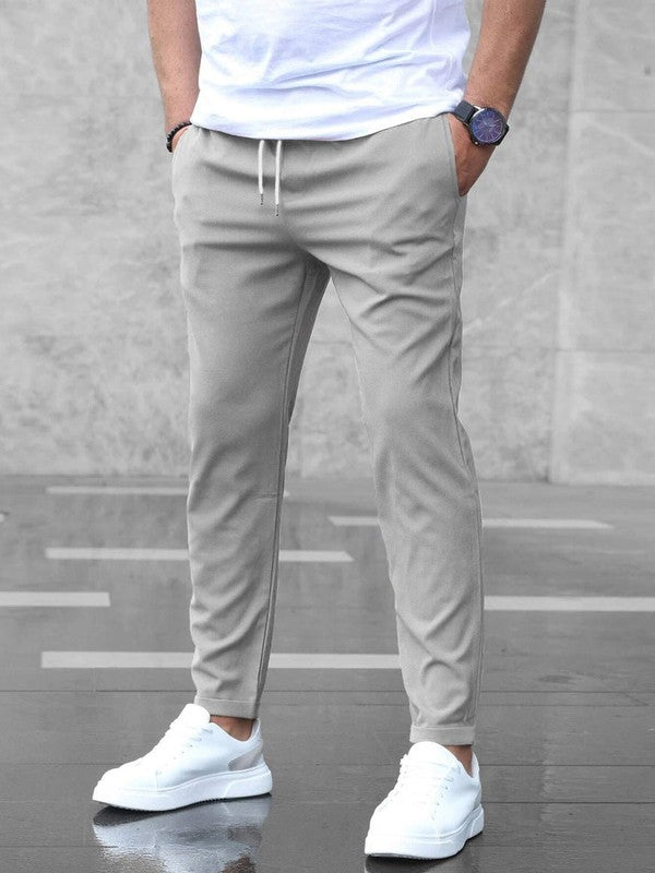 Slim Fit Stretch Trousers – Comfortable Everyday Style