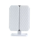 Foldable Makeup Mirror with Touch Light – Portable Vanity Mirror with Rotating Design and Storage Case 4