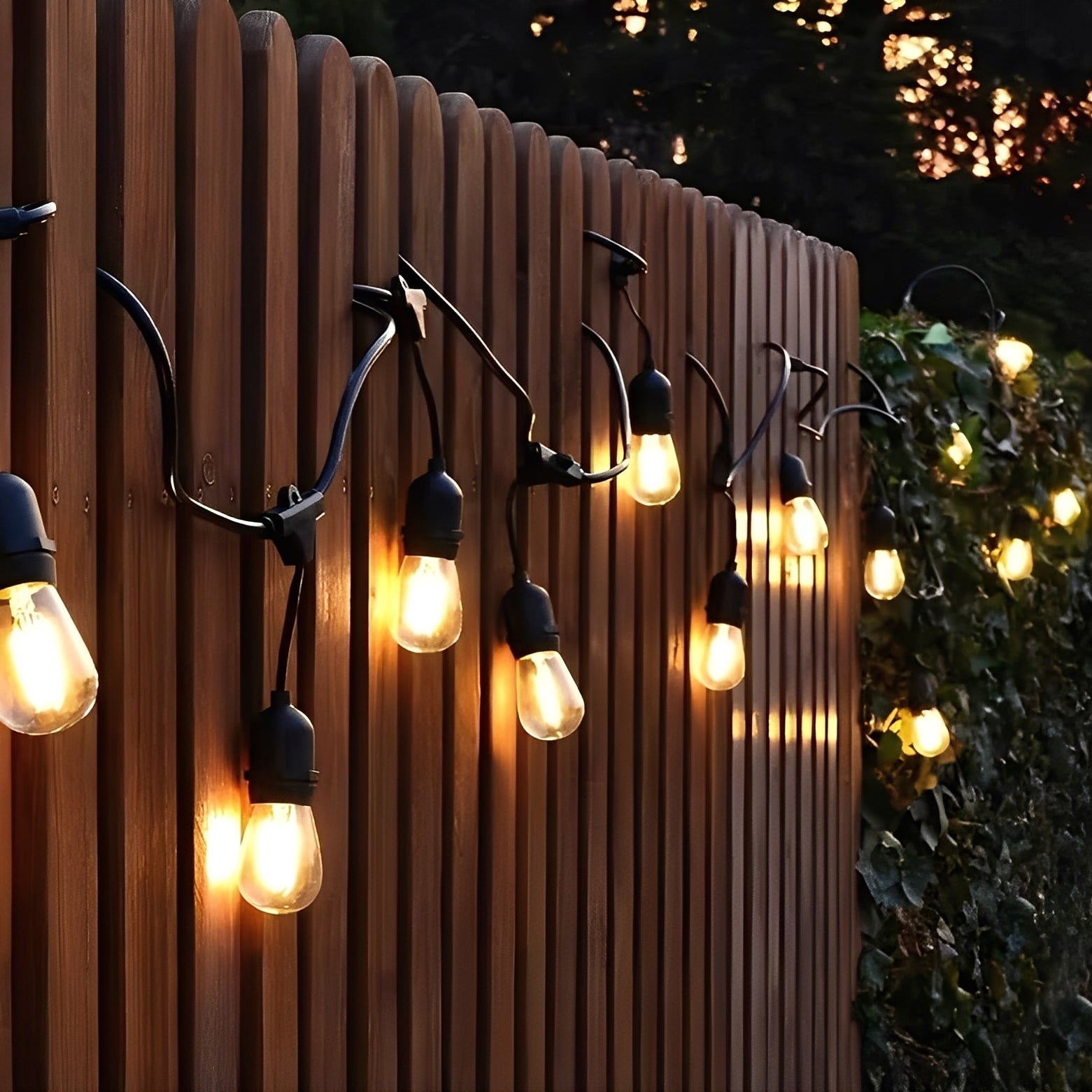 Outdoor LED String Lights - IP65 Waterproof Patio Lights for Decor 1