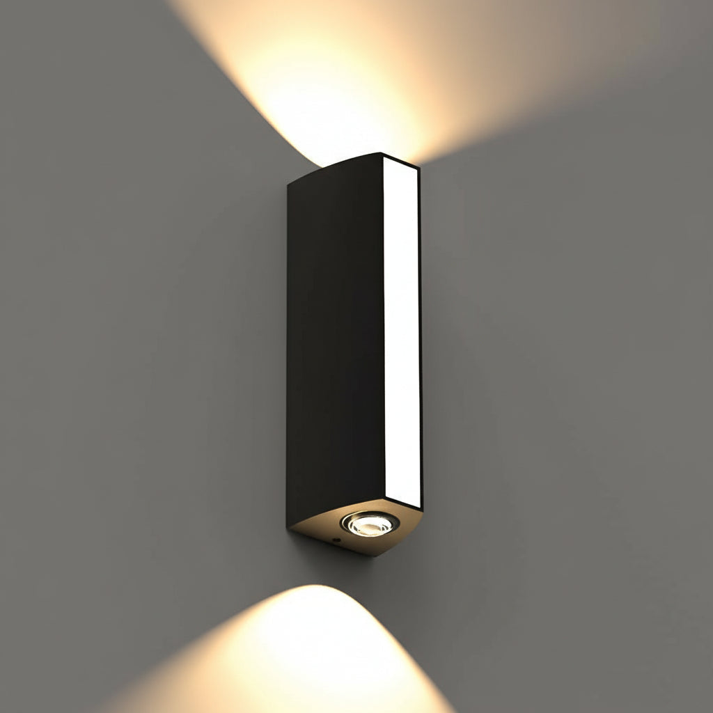 Outdoor LED Wall Sconce - Waterproof Aluminum with Dual Light Projection 1