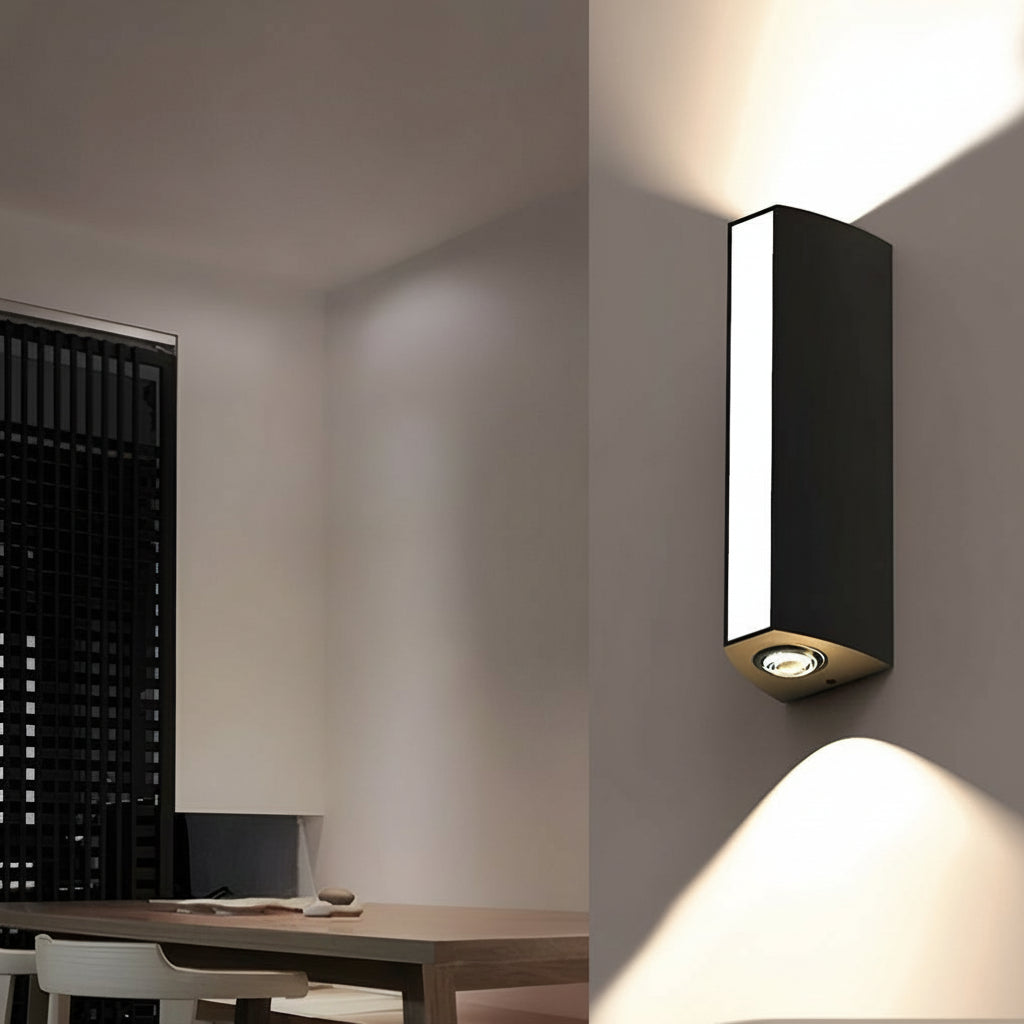 Outdoor LED Wall Sconce - Waterproof Aluminum with Dual Light Projection 5