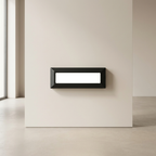 Outdoor Light Rectangular LED Metal Acrylic Hardwired