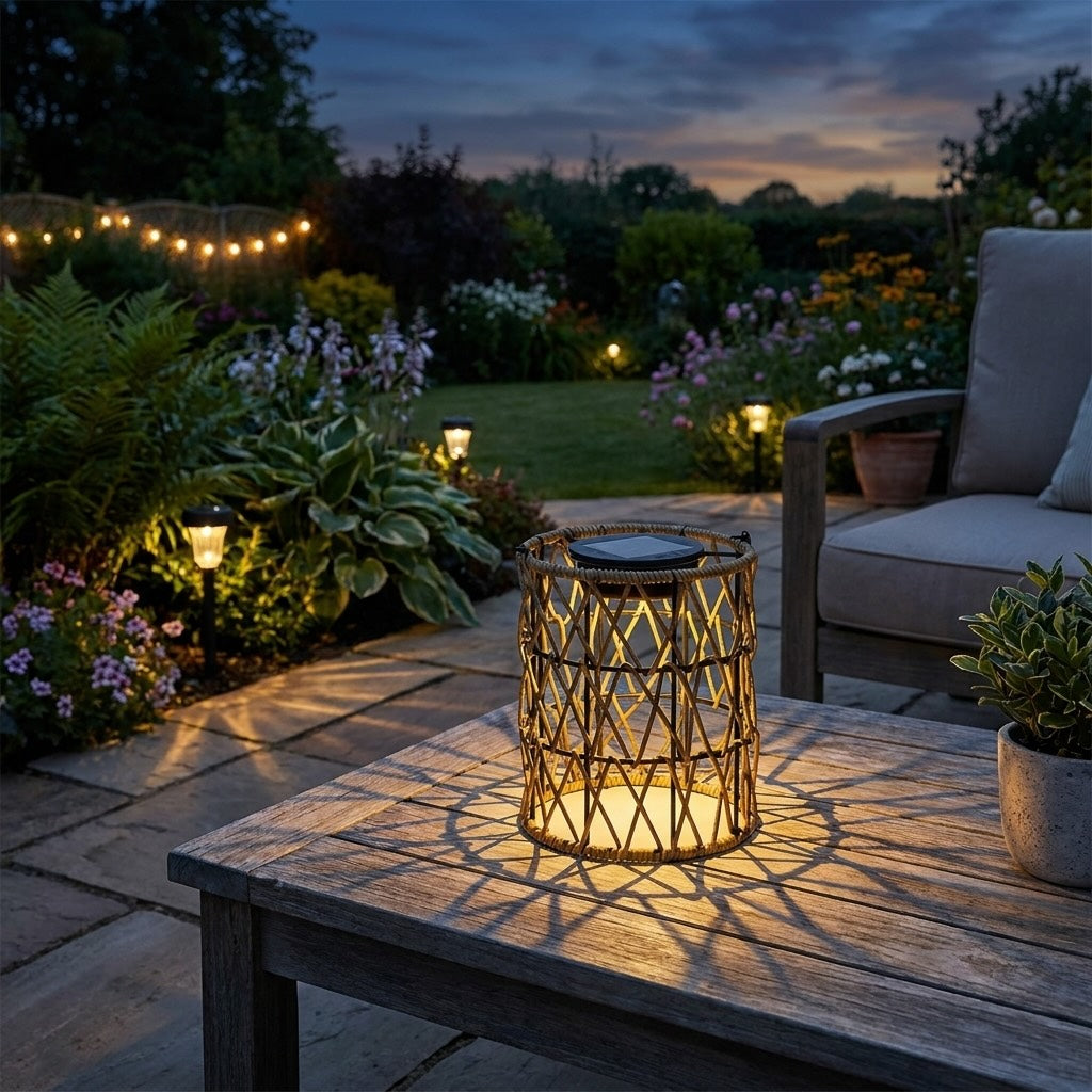 Outdoor Solar Lanterns - Stylish Waterproof LED Garden Lights 1