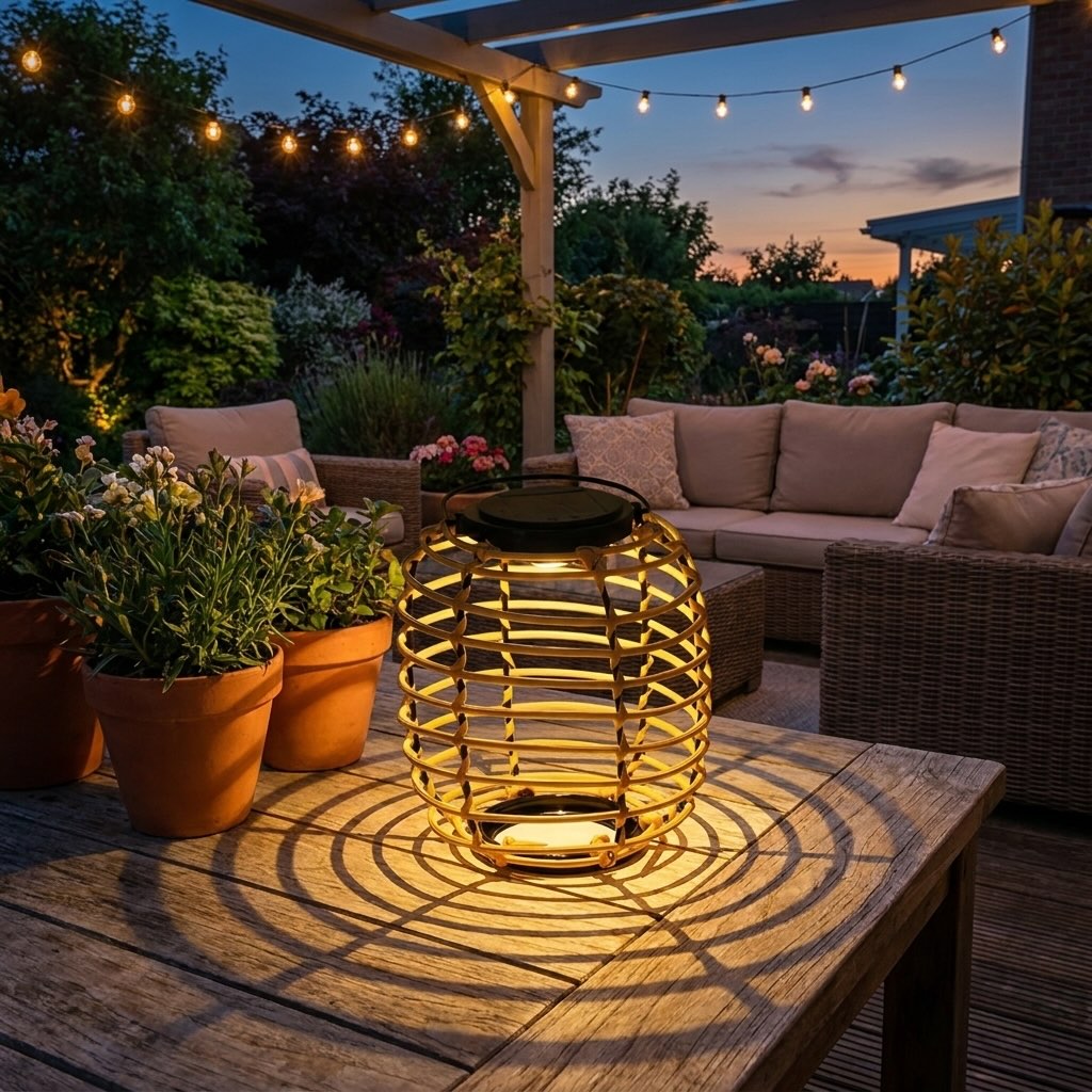Outdoor Solar Lanterns - Stylish Waterproof LED Garden Lights 2