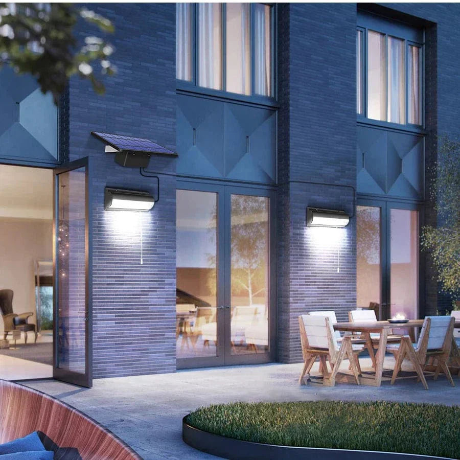 Outdoor Solar Pendant LED Light - Eco-Friendly Versatile Design 8