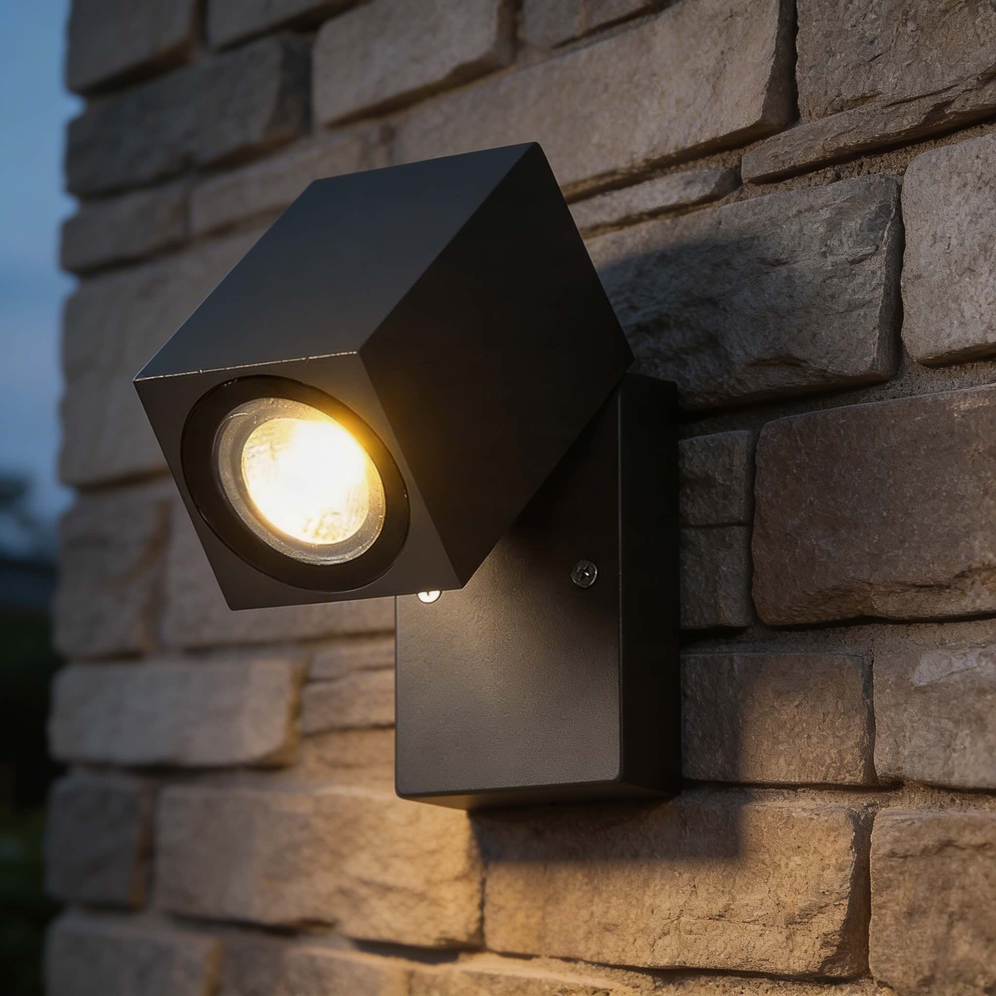 Outdoor Wall Lamp - 5W IP65 Waterproof Aluminum, Foldable Design 5