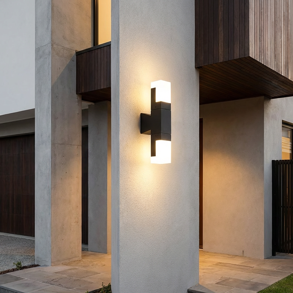 Outdoor Wall Light with Motion Sensor - Waterproof & Adjustable Brightness 3