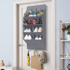 Over Door Shoe Organizer - Space-Saving Multi-Pocket Shoe Storage 1