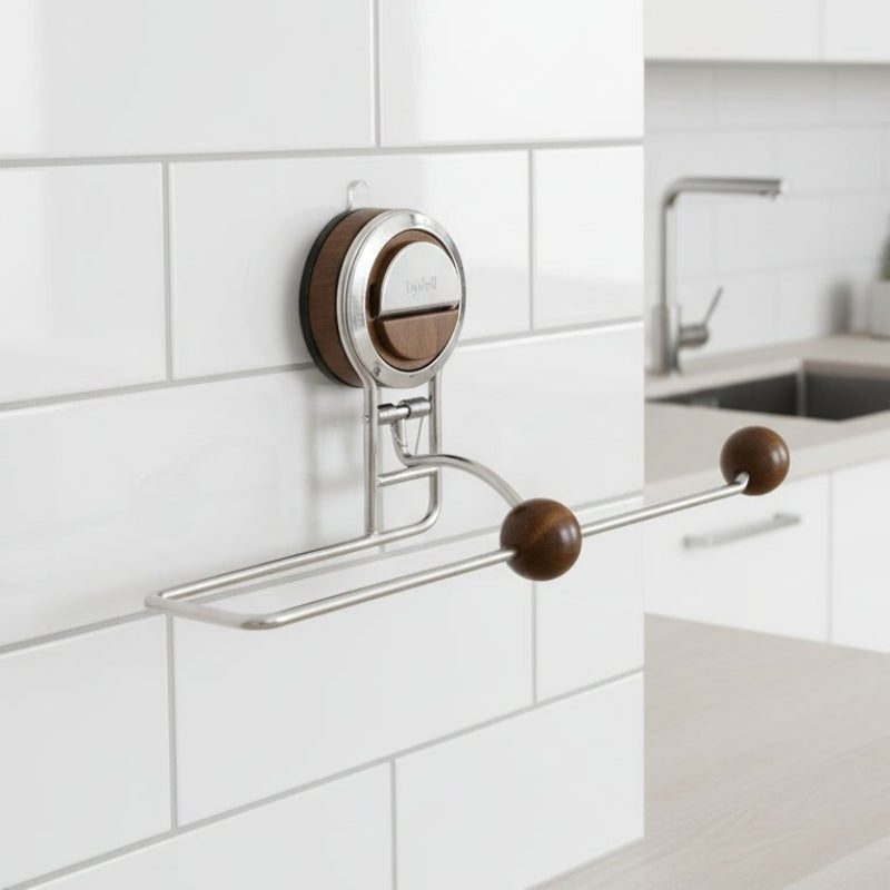 Paper Towel Holder - Easy Suction Mount, Rust-Resistant Design 0