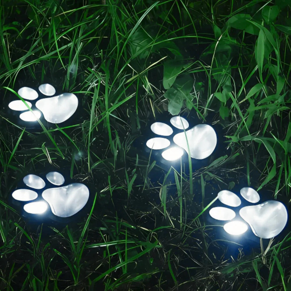 PawGlow Solar Garden Lights - Weather Resistant, Automatic Illumination 2