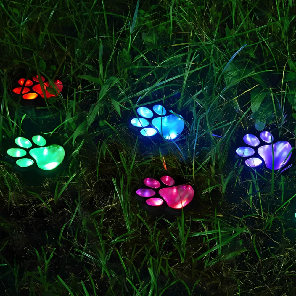 PawGlow Solar Garden Lights - Weather Resistant, Automatic Illumination 3