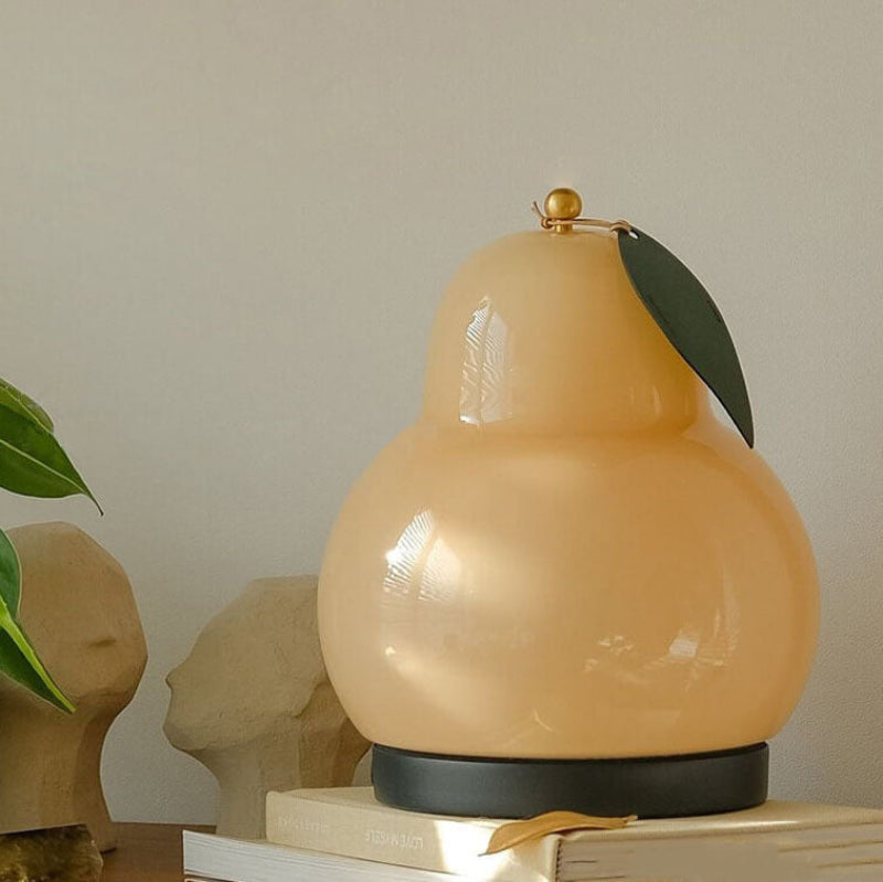 Pear Shape LED Rechargeable Touch Table Lamp - Ideal Bedside or Desk Lighting 1