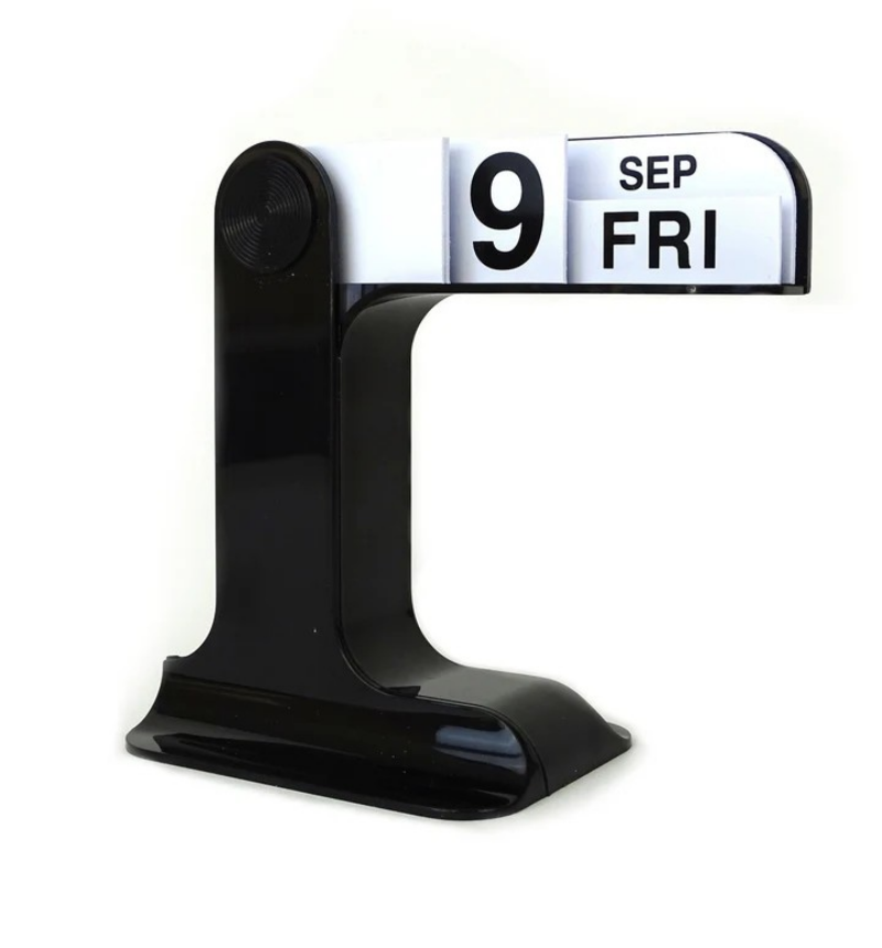 Perpetual Flip Desk Calendar - Stylish, Durable Organization for Every Day 0