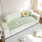 Plush Sofa Cover - Soft, Durable, Anti-Slip, Pet-Friendly Protection 8