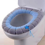 Plush Toilet Seat Cover Mat – Soft, Washable, Universal Fit for Winter Comfort and Warmth 1