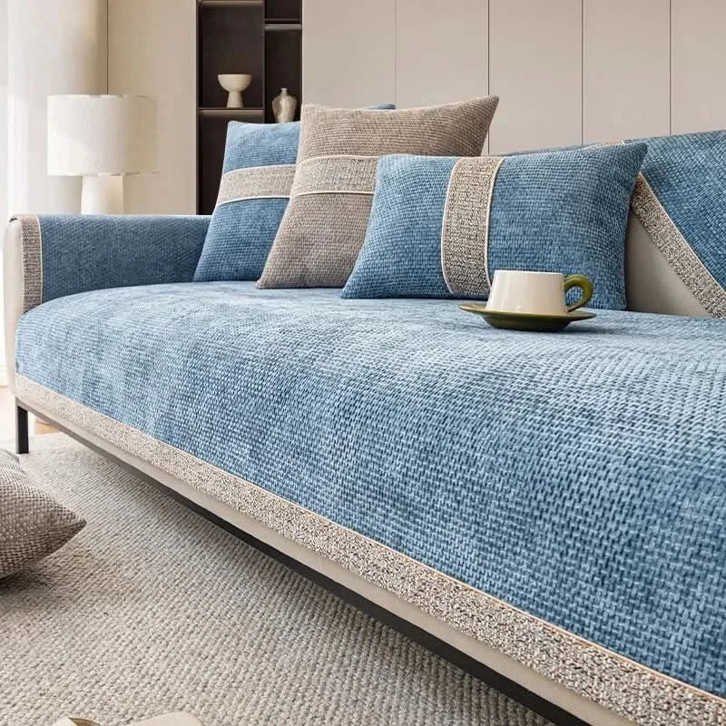 Polyester Sofa Cover - Waterproof, Non-Slip, Machine Washable Protection 3