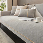 Polyester Sofa Cover - Waterproof, Non-Slip, Machine Washable Protection 8