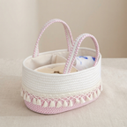 Portable Baby Caddy Multi Compartment Fabric Organizer 01