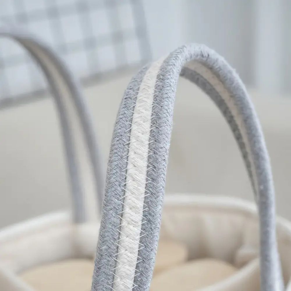 Portable Baby Caddy Multi Compartment Fabric Organizer 08