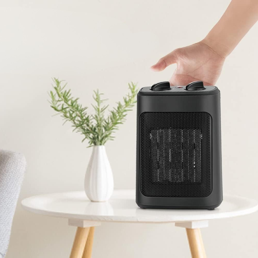 Portable Electric Space Heater - Rapid Heating & Safety Features 1