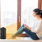 Portable Electric Space Heater - Rapid Heating & Safety Features 3