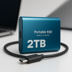 Portable External SSD - Fast Data Transfer, Durable & Lightweight Design 9