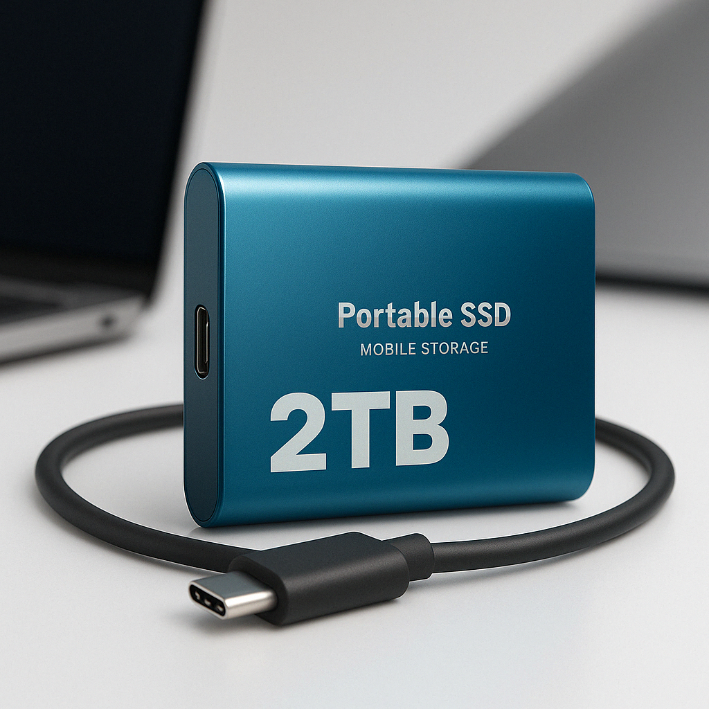 Portable External SSD - Fast Data Transfer, Durable & Lightweight Design 9