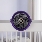 Portable Fan Rechargeable 4000mAh USB Type C Adjustable Speed LED Display