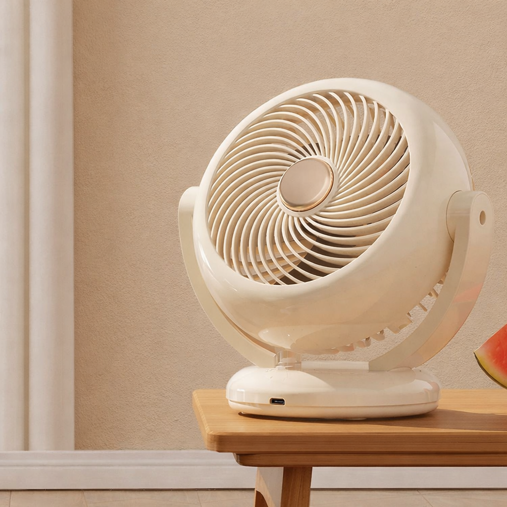 Portable Mini Fan - Compact Small Desk Fan for Home & Travel Use 1