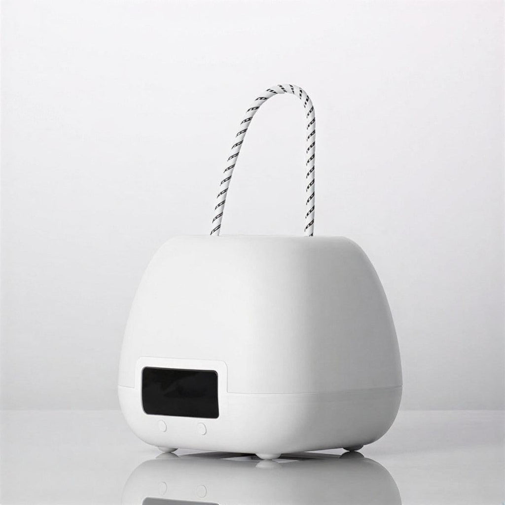 Portable Nightstand Light - Soft Illumination & Digital Alarm Clock 2