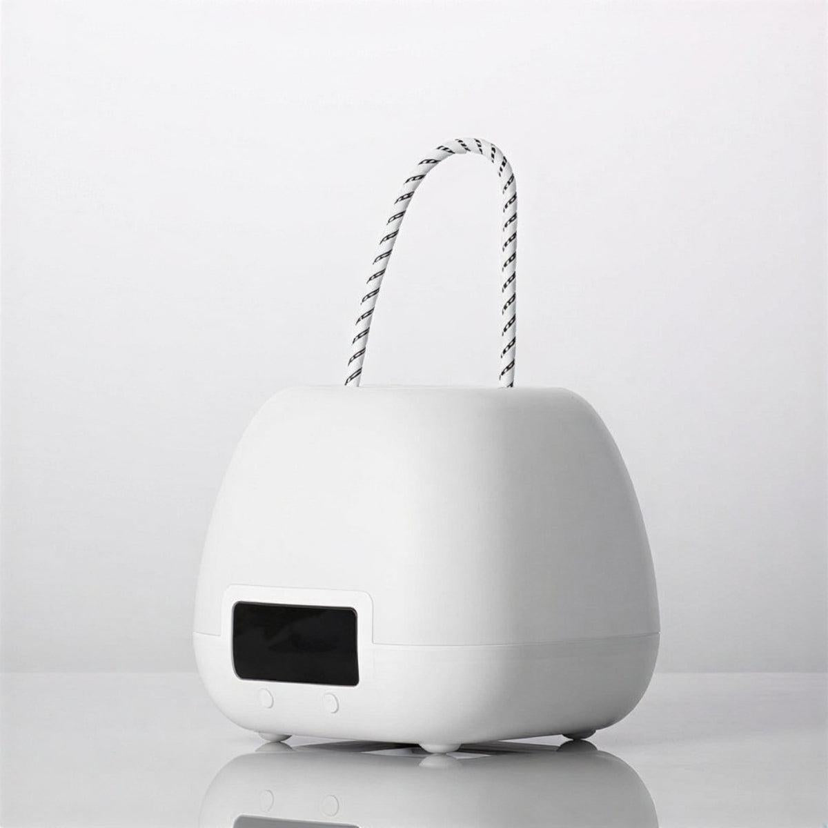 Portable Nightstand Light - Soft Illumination & Digital Alarm Clock 2