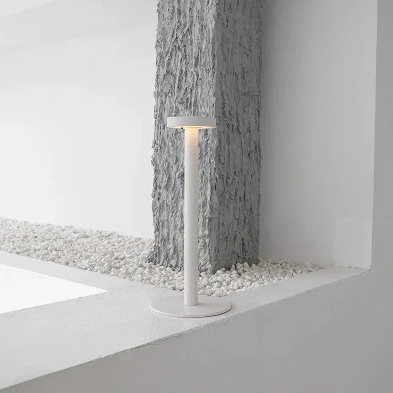 Portable Table Lamp - Cordless, Dimmable, Waterproof Design