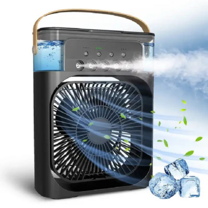 Portable USB Air Cooling Fan - Compact, Dual Functionality & Quiet Operation 1