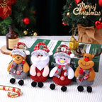 Premium Fabric Christmas Ornaments – Handcrafted Tree Decorations with Festive Patterns for Holiday Home Decor 3