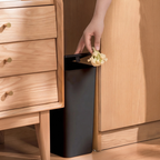 Press Top Trash Can Slim Compact Design & Odor-Resistant Design 03