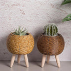 Puck Plant Pot - Lightweight, Durable Design for Indoor & Outdoor Use 1