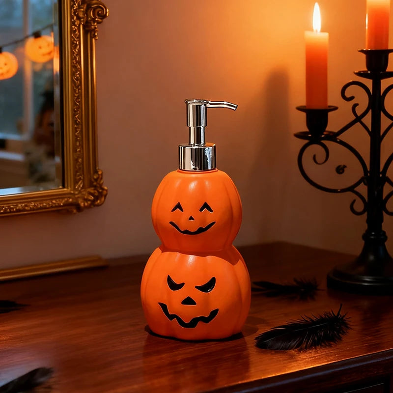 Pumpkin Soap Dispenser - Fun Halloween Decor for Hand Soap & Lotion 5