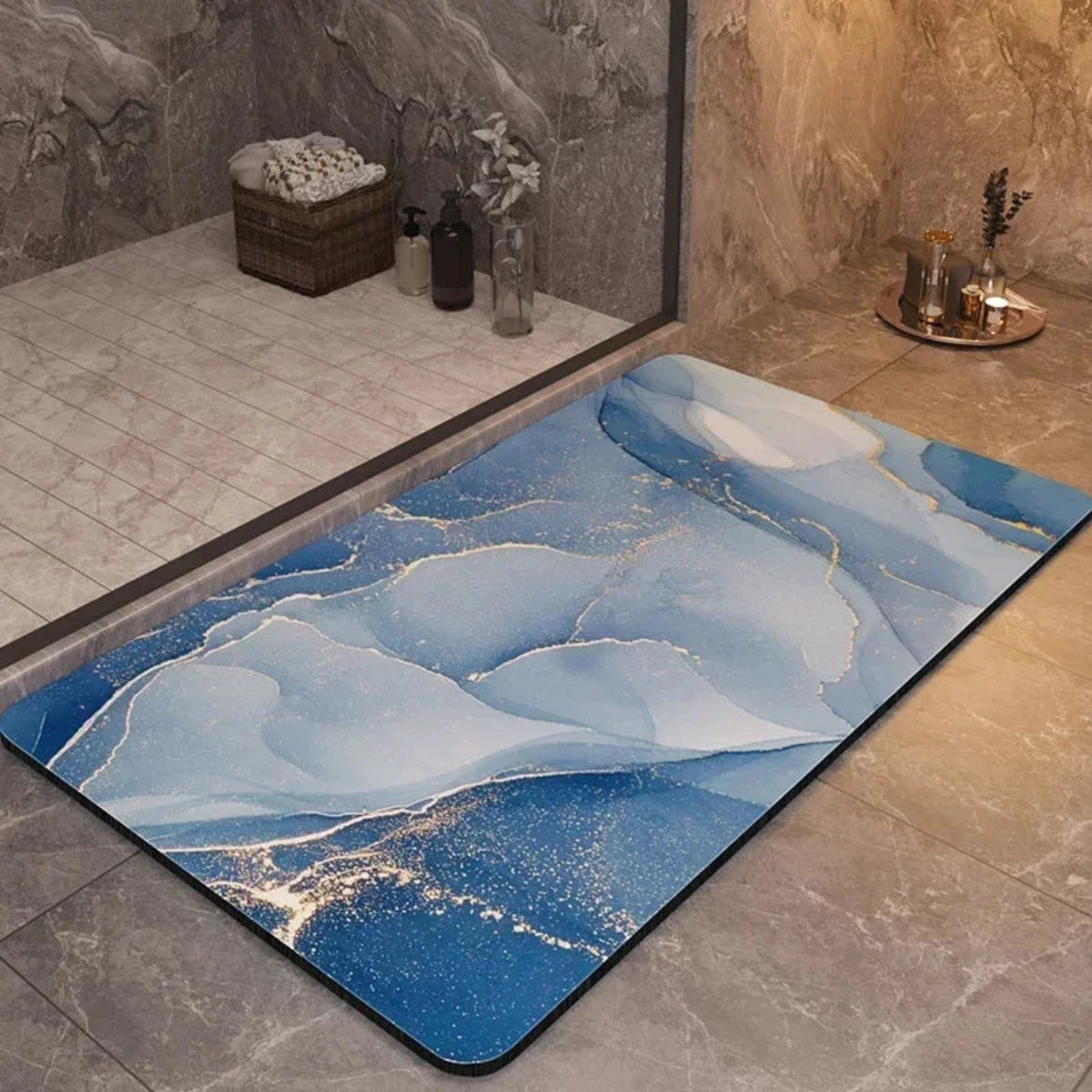 Quick-Drying Non-Slip Bath Mat - Extra Absorbent & Easy to Clean 7