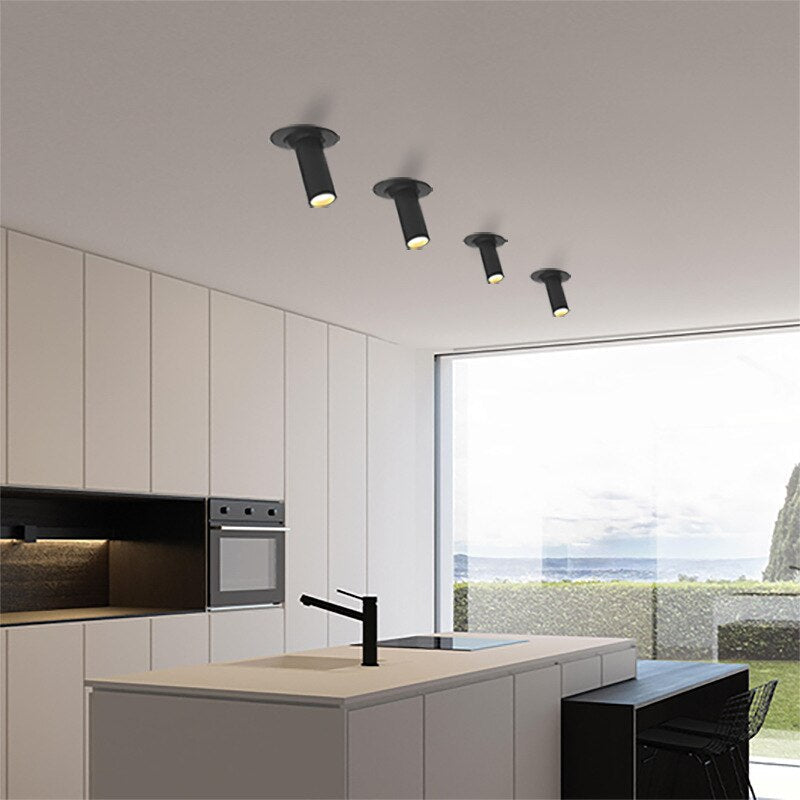 Recessed Spotlight LED Aluminium Adjustable 7W 9W 12W 24 Degree Beam 9