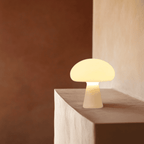 Rechargeable Cordless Table Lamp - Dimmable Warm Light for Bedside Use 0