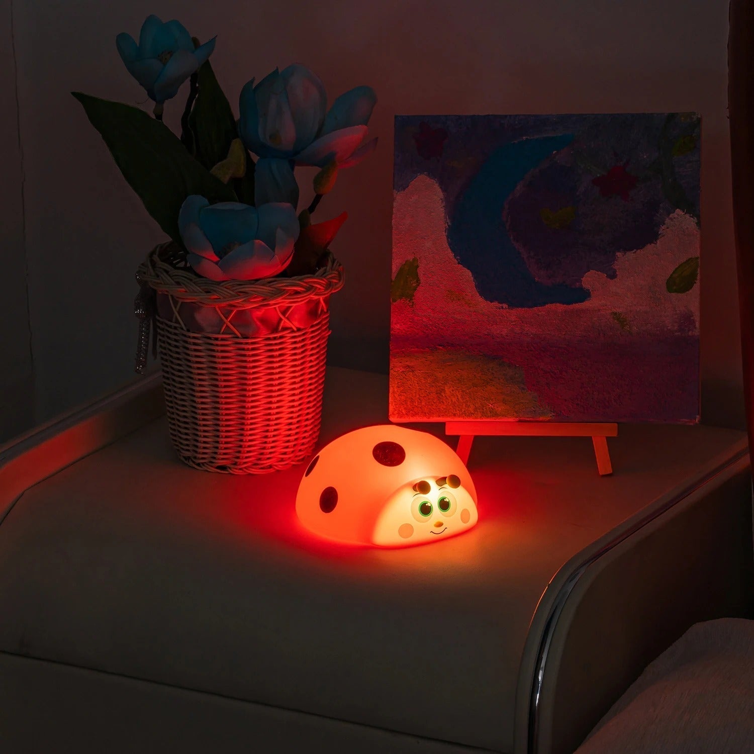 Rechargeable LED Night Light – Touch Control Capybara Bedside Lamp for Kids' Rooms 2
