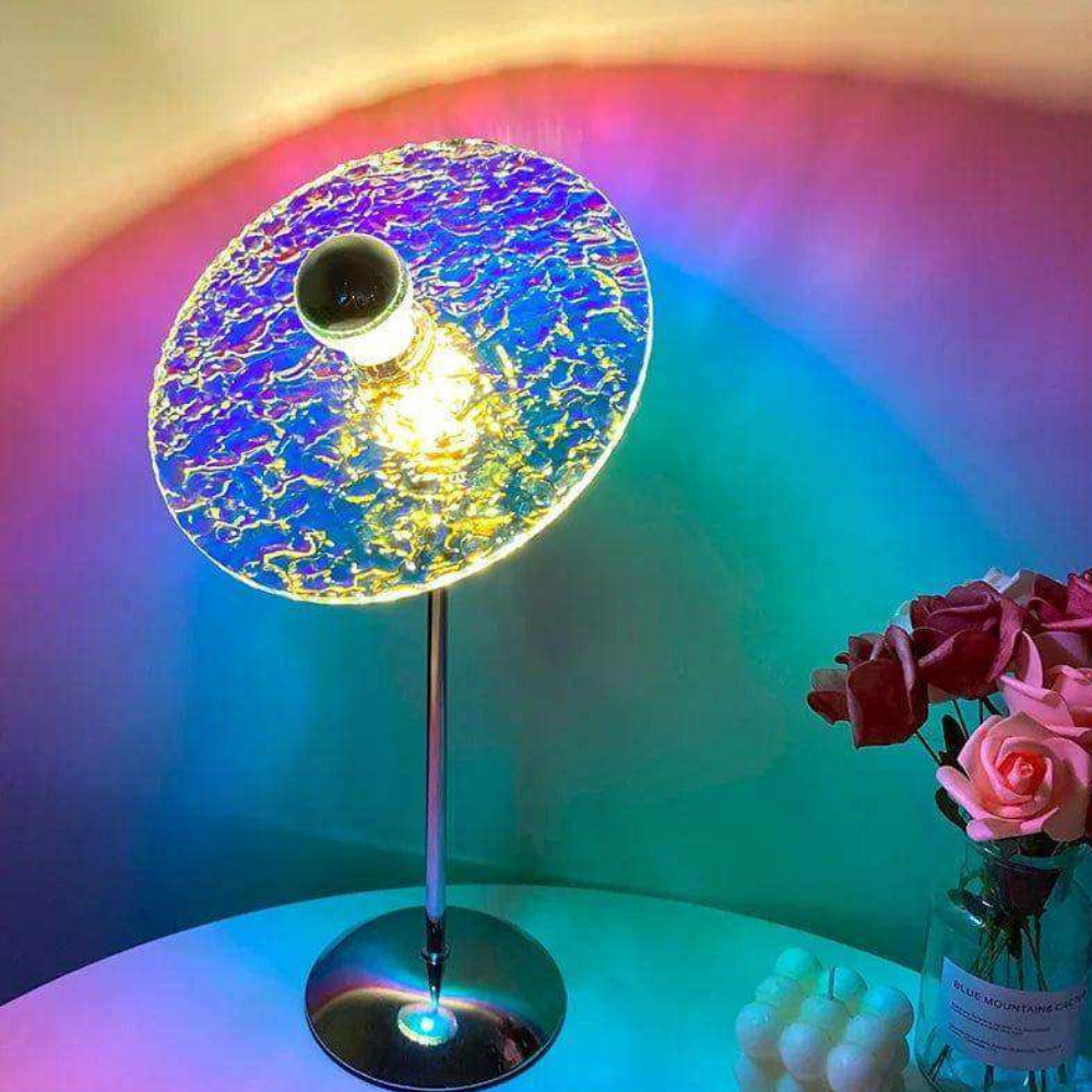 Rechargeable Sunset Lamp - Versatile Ambient Lighting with Dimming Control 6