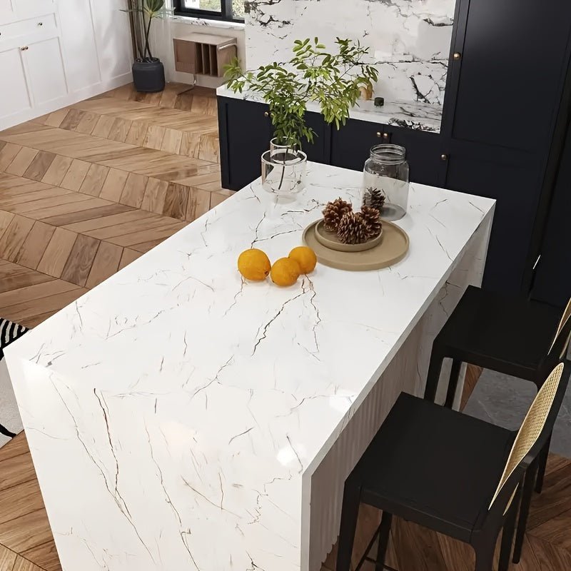 Removable Wallpaper - Self-Adhesive Marble Effect for Easy Installation 10