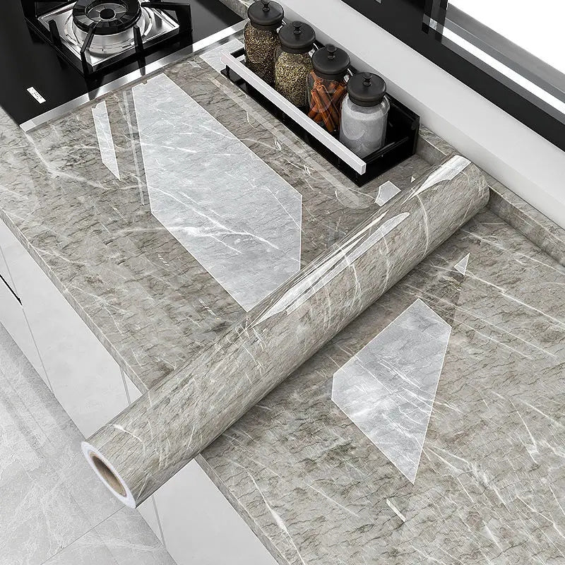 Removable Wallpaper - Self-Adhesive Marble Effect for Easy Installation 12