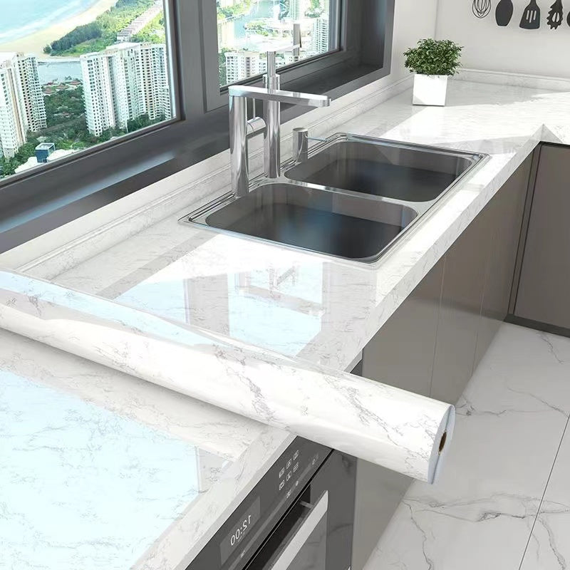 Removable Wallpaper - Self-Adhesive Marble Effect for Easy Installation 14