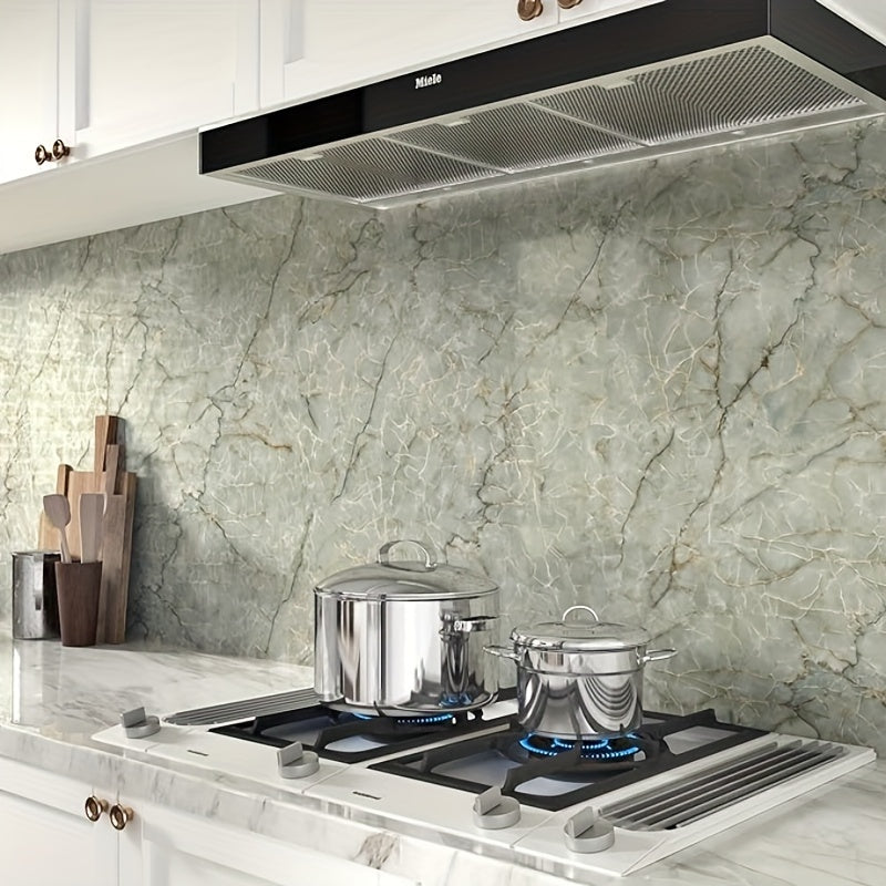 Removable Wallpaper - Self-Adhesive Marble Effect for Easy Installation 4