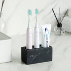 Resin Bathroom Toothbrush Holder - Stylish, Durable & Space-Saving Design 2
